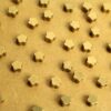 20 pc. Raw Brass Star / Flower Beads, 4.5mm by 5mm | FI-113*
