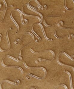 30 pc. Plastic Hook Earring Findings, 10mm by 9mm | FI-157