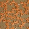 5 pc. Raw Copper Dragonflies: 16mm by 17mm - made in USA | RB-271