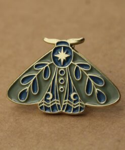 1 pc. Boho Moth Enamel Pin | TMP-030*