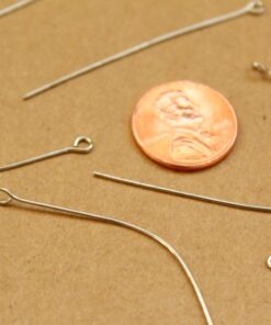 100 pc. Silver Eyepins, 21 gauge | FI-329