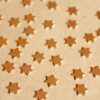 20 pc. Tiny Rose Gold Plated Brass Six Point Stars: 6mm by 6mm - made in USA | ROS-110