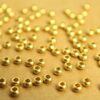 100 pc. Raw Brass Rondelle Spacer Beads, 3mm x 2mm | FI-120*