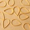 50 pc. Gold Plated Teardrop Links: 16mm by 11mm | FI-295