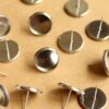 12 pc. Stainless Steel 12mm Ear Post Blank Cabochon Setting | FI-334