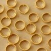 8 pc. Gold Plated Brass Spinner Beads, Beads Frames, 12mm x 3mm | TMP-007