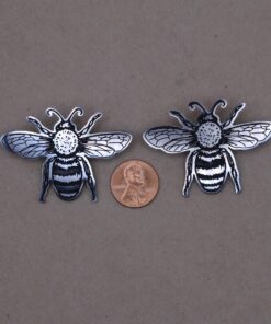 1 pc. Silver Brooch, Stainless Steel Pin, 51mm x 37.5 | TMP-035