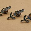1 pc. Lavender Flower Stalk Enamel Pin, 32mm x 12mm | TMP-008*