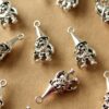20 pc. Antique Silver Garden Gnome Charms | MIS-433