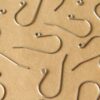 50 pc. Stainless Steel Earring Hooks 27mm | FI-193*
