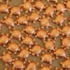 8 pc. Tiny Raw Copper Turtles: 8.5mm by 7mm - made in USA | RB-283