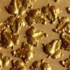10 pc. Raw Brass Autumn Leaves: 14mm by 13mm - made in USA | RB-092